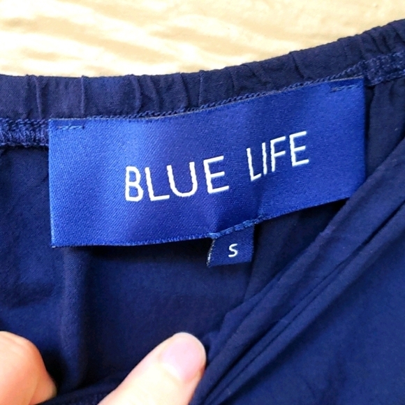 BLUE LIFE Bell Jumpsuit tie dye S NEW - Picture 8 of 9